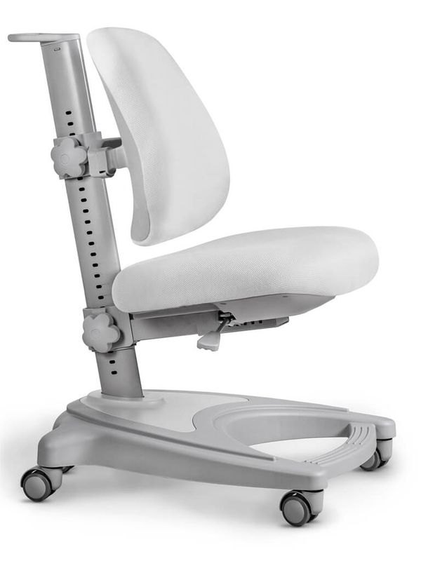 Детское кресло ErgoKids Y-416 Grey арт.Y-416 G - обивка серая однотонная одна коробка