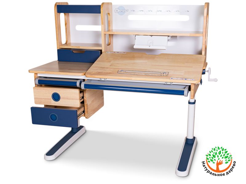 Детский стол Mealux Oxford Wood Max BL арт. BD-920 Wood Max BL - дерево коробок 4 шт.